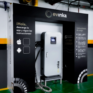 Cargador para vehículo carga pública DC Charger Evinka 60 kW_3