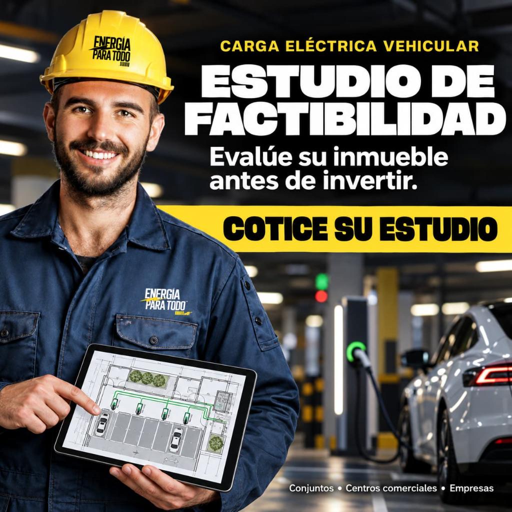 Estudio de factibilidad para carga eléctrica vehicular - Energía para Todo - Ecoflow, Bluetti, Anker, Evinka