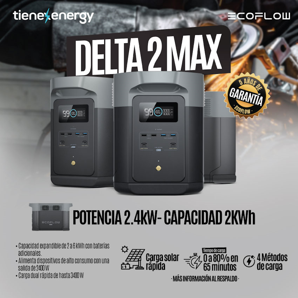 Energy Pack Delta 2 Max 2,4Kw/2kwh 120V_4