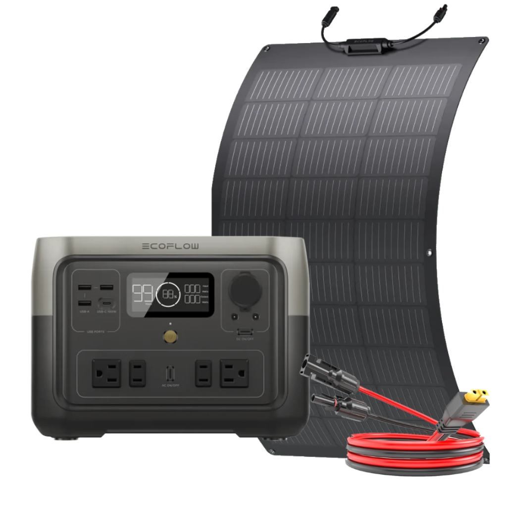 Kit Solar Portátil EcoFlow RIVER 2 Max 500 W + Panel Flexible 100 W_14