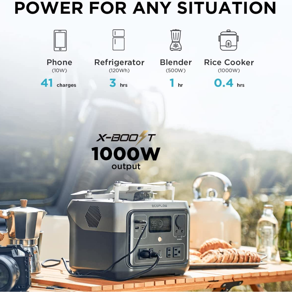 Kit Solar Portátil EcoFlow RIVER 2 MAX 500 W + Panel Solar 160 W_11